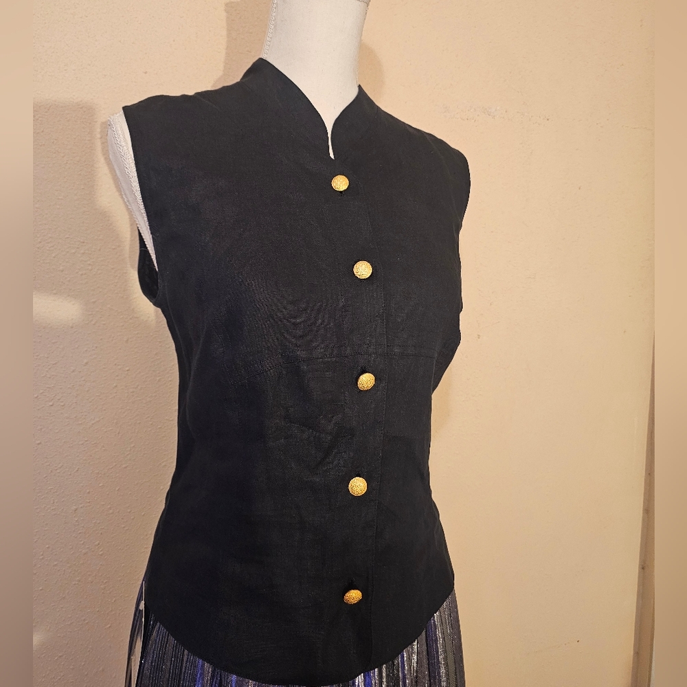 Black Escada Vest